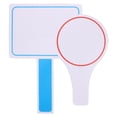 thumbnail image 1 of BESTYASH 2Pcs Dry Erase Paddle Board PVC for Voting Events and Office Use, 1 of 8