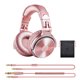 thumbnail image 1 of Auriculares Auriculares ajustables con cable 3.5 mm 6.35 mm Auriculares portátiles estéreo para teléfono portátil, oro rosa AweSitey EL000346-04B, 1 of 2