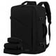 thumbnail image 1 of Mochila de viaje LOVEVOOK Carry on 50 L con puerto USB negra, 1 of 7