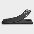 thumbnail image 2 of PANDACO Black Brushed Metal Case for iPhone 12, 2 of 4