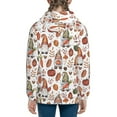 thumbnail image 6 of Pofeuu Gnomes And Autumn Leaves Print Teenage Zipper Hoodie Sweatshirts Hooded Casual Jackets With Pocket For Boys Girls-Small, 6 of 6