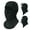Black, variant on Balaclava Ski Mask Cold Weather Men Women Breathable Full Face Mask Neck Warmer for Skiing, Snowboarding, Riding, Running, Cycling, Blue