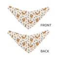 thumbnail image 3 of Naloa Squirrel And Leaves Dog Bandana Large and Small-Dog Scarf Bib Handkerchief Accessories for Dogs and Cats(S-L)-Large, 3 of 5