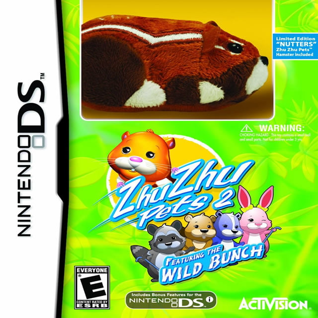 Zhu Zhu Pets Wild Bunch w/ Gift, Activision, Nintendo DS, - Walmart.com