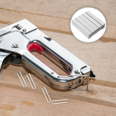 FRCOLOR U Shape Nails Wood Metal Staples Craft Heavy Duty Stapler Staple Electric   Nailers Staples For Diy Furniture Making