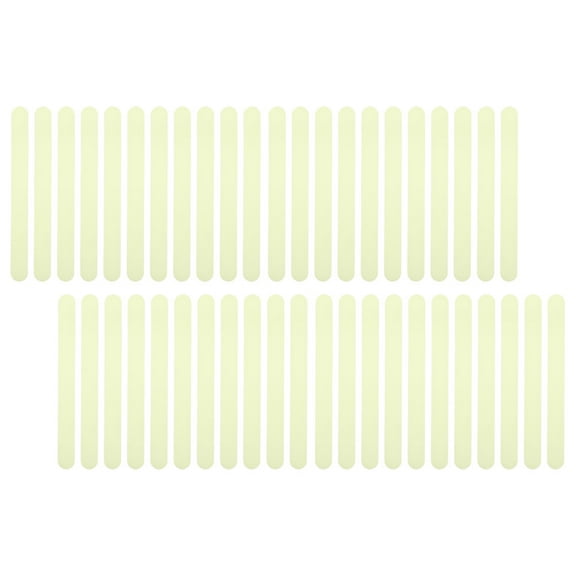 TABLZONE Anti-Skid Stair Tapes with Luminescent Light Yellow PEVA for Home Safety and Prevention