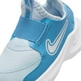 thumbnail image 2 of Nike Flex Runner 3 Baby/Toddler Shoes FN1478-402, Blue Tint/Blue Beyond/White Size 5, 2 of 2