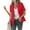 Red, variant on TAIAOJING Womens Casual Jacket Casual Solid Single Button Lapel Short Sleeve Slim Suit Temperament Blazers Coat For Daliy Work Windbreaker Jacket