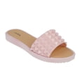 thumbnail image 4 of Chatties Casual Studded Flat Slide Sandals, Blush (Women's), 4 of 7