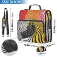 thumbnail image 2 of FORMRS Zipper Binder with Shoulder Strap 2-inch Ring 500 Sheet Capacity File Bag, Abstract Boat, 2 of 5