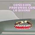 thumbnail image 2 of Pulsera Tiembla Tierra, Hilo Con Decoración color  rojo, 2 of 6