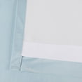 thumbnail image 6 of Half Price Drapes Aquarius Blue Heritage Plush Velvet Room Darkening Curtains (1 Panel), 50W X 120L, 6 of 6