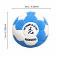 thumbnail image 3 of FufuCrick Soccer Ball Squishy Office Accessory Measuring 2.36 inch Squishy Tactile Sensory Gadget Desk Ornament Decor, 3 of 6