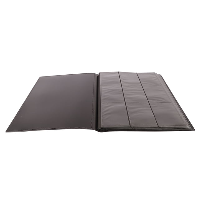 Trading Card Binder, Transparent Card Sleeve Precision Welded Card Storage Book Double Layer Cover Large Capacity for Standard Size Cards