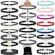 thumbnail image 1 of Juego de gargantillas de 30 piezas, gargantillas negras, collares para mujeres, gargantillas de terciopelo para el día de San Patricio, collares para niñas adolescentes, gargantilla con tatuaje d, 1 of 4