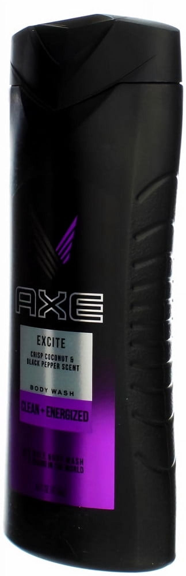 AXE Body Wash for Men, Excite, 16 fl oz (Pack of 6)