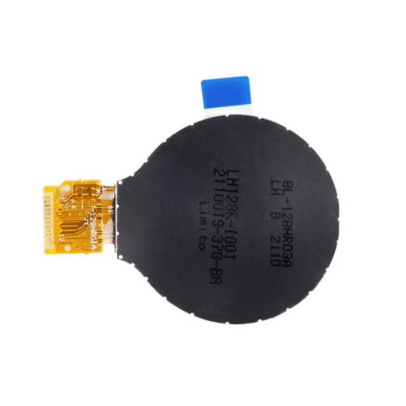 1.28 Inch TFT Screen Display Module 1.28Inch IPS Round Colorful LCD Board 240X240 SPI Interface GC9A01 Driver,1 x 1.28 inch TFT Screen,Black