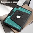 thumbnail image 6 of FJLBDE Case for iPad Pro 11 Inch (M4 2024/M5 2025), 360 Rotating Stand iPad Protective Case Cover with Auto Wake/Sleep, Green, 6 of 7