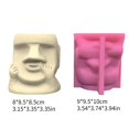 thumbnail image 5 of Gieenan Unique Silicone Mold Figure Shaped Silicone Flowerpot Molds Epoxy Resin Molds, 5 of 10