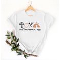 thumbnail image 4 of Mujeres Manga Corta de Verano Tops Pascua Impresa Cuello Redondo, Blusa de Moda Casual para la Primavera, 4 of 4