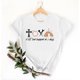 thumbnail image 3 of Mujeres Manga Corta de Verano Tops Pascua Impresa Cuello Redondo, Blusa de Moda Casual para la Primavera, 3 of 4