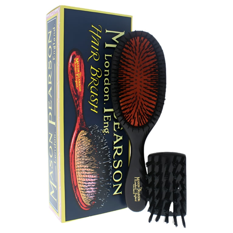 Mason Pearson Sensitive Hairbrush, Handy Boar Bristle 2pc Combo