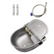 thumbnail image 5 of Bebedero Automático para Vacas, Bebedero para Ganado, Dispensador de Bebedero de Acero Inoxidable, Estación de Agua con Válvula de Flotador para Lecho Con Orificio y Tubería, 5 of 8