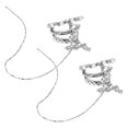 thumbnail image 1 of Here\'s a refined and engaging product description for your **"1 Pair Rhinestone Ear Bone Clip Non Piercing Ear Dangler"**:\n\n \n\n✨ **Stylish Non, 1 of 3