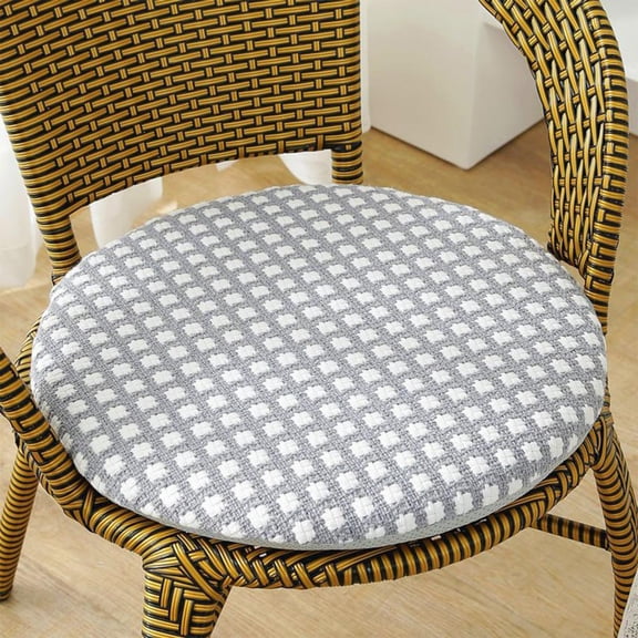 Outoloxit 14 Inch Round Floor Cushion, Tufted Corduroy Seat Pillow with Added Foam for Quick Recovery & Comfort, Multi-Purpose for Living Room, Home, and Outdoor Use