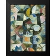 thumbnail image 2 of Klee, Paul 12x14 Black Modern Framed Museum Art Print Titled - Composition with the Yellow Half-Moon and the Y, 2 of 5