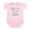 Petal Pink, variant on CafePress - Don't Worry I Goat This Baby Light Bodysuit - Baby Light Bodysuit, Size Newborn - 24 Months