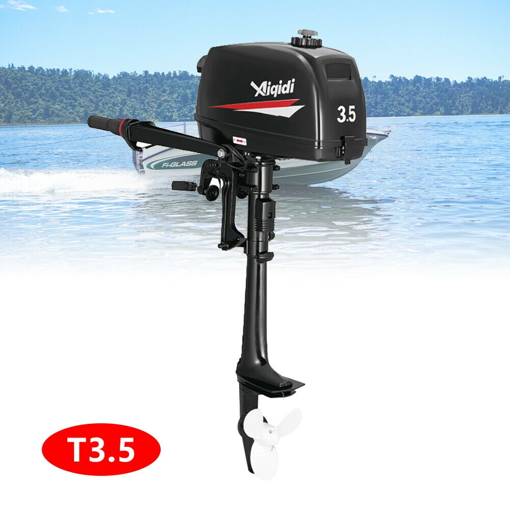 3.5HP 2 Stroke Gasoline Outboard Motor Boat Engine CDI Air Cooling Systerm 2500W 
