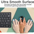 thumbnail image 3 of Abstract Desk Mat Cute Minimalistic Design Mouse Pad XXL Large Gaming Desk Pad Keyboard Mats Office Decor for Women Desk, Non-Slip Rubber Base Extended Mousepad with Stitched Edges 31.5''''x15.7'''', 3 of 6