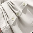 thumbnail image 4 of asjyhkr Womens Long Sleeve Shirts Ribbed Knit Cotton Tops Button Comfy Soft Stretchy Lightweight Tshirts, 4 of 5