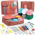thumbnail image 1 of CHL-Crochet Kit for Beginners, Crochet Set, Beginner Crochet Kits for Adults, Knitting Kit with Yarn for Crochet and Crochet Accessories, Crochet Starter Kit for Crochet Craft Lovers, 1 of 4