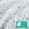 thumbnail image 3 of Floral Printed Reversible Quilted Coverlet Set with Shams, 3-Piece, Full / Queen Size, 3 of 6