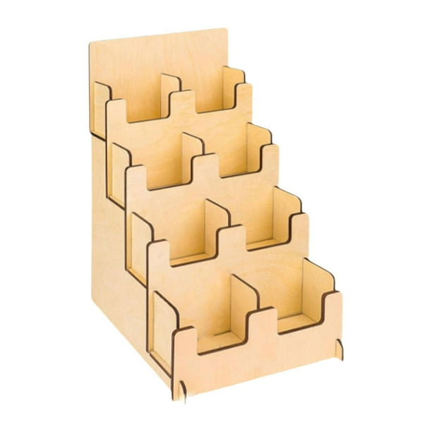 Tarjetas de felicitación Pantalla de soporte de almacenamiento Soporte de almacenamiento Soporte de tarjeta de la tarjeta del folleto para tarjetas
