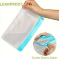 thumbnail image 6 of 3pcs Reusable Food Storage Bags, Silicone Leakproof Freezer Bags, Reusable Bags For Travel/Home Storagation, Gallon Bags, Sandwich Bags, Snack Bags (BPA Free), 6 of 10