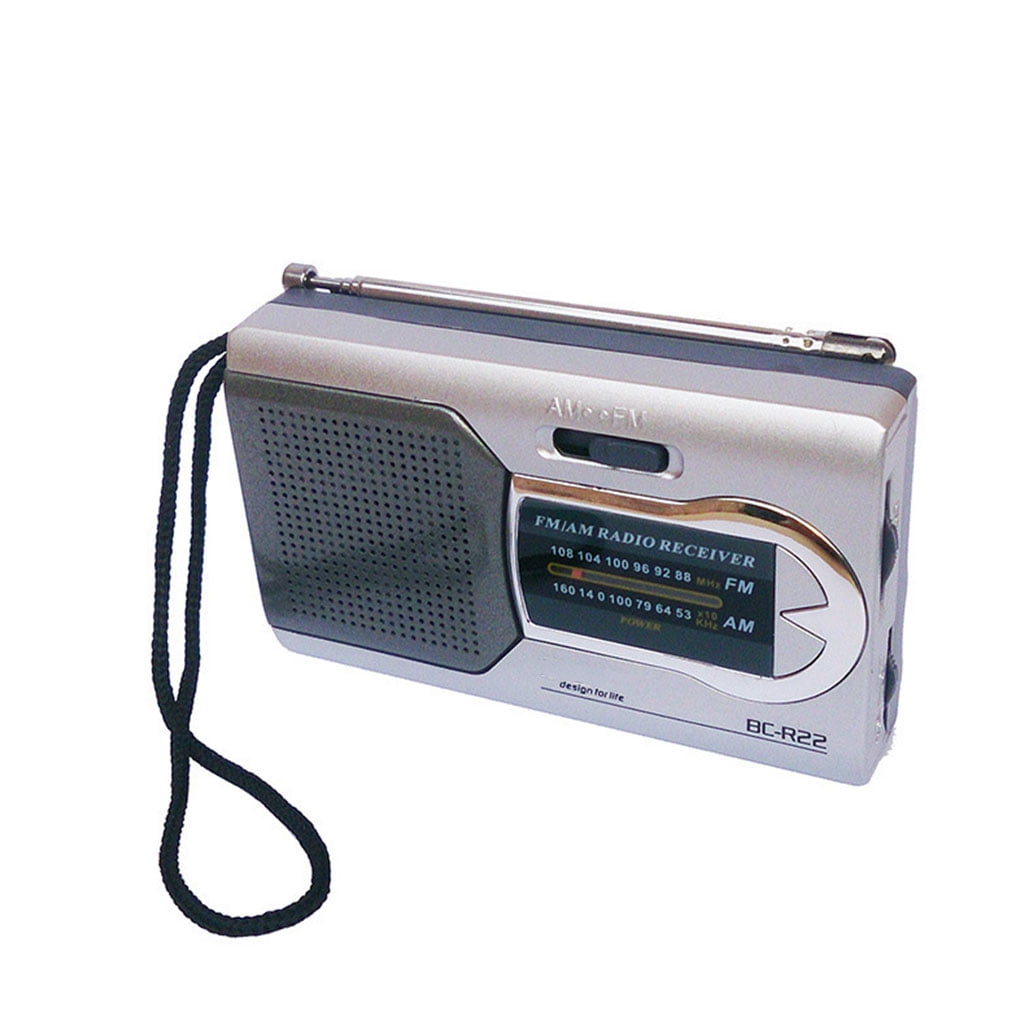 Elderly BCR22 Mini Pocket Portable Radio AM FM Radio Receiver Music