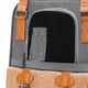 thumbnail image 5 of Mochila porta gatos portátil, bolsa de viaje, bolsa de transporte, correa de hombro ajustable, bolso transpirable para viajar, acampar al aire libre, Naranja Yinane Portador de viaje para gatos, 5 of 6