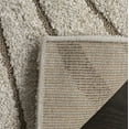 thumbnail image 4 of SAFAVIEH Florida Tamzen Abstract Shag Area Rug, Cream/Beige, 5'3" x 7'6", 4 of 6