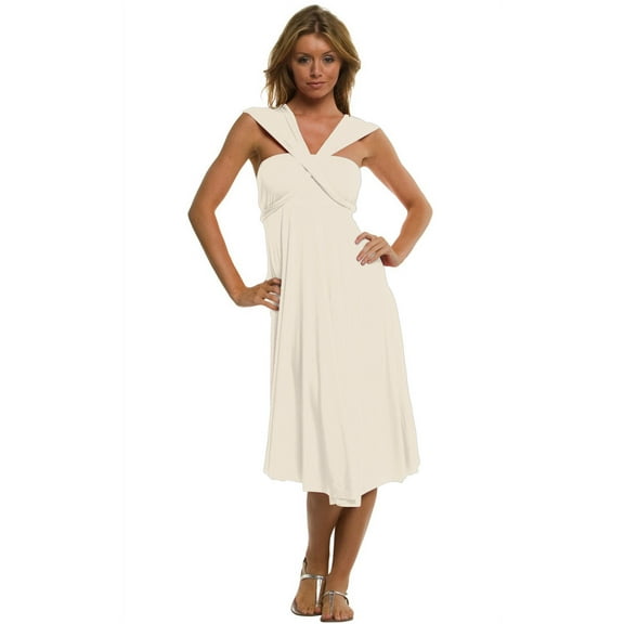 Vivian's Fashions Dress/Skirt - Twist Wrap, 10 Ways to Wear