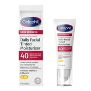 Cetaphil Redness Relieving Daily Facial Moisturizer SPF 40, Neutral Tint, 1.7 fl oz
