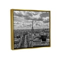 thumbnail image 4 of Stupell Industries Urban France Cityscape Travel & Places Photography Gold Floater Framed Canvas Art Print Wall Art, 31 x 25, 4 of 10