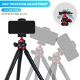 thumbnail image 4 of Portable Flexible Octopus Tripod Smartphone Mirrorless Gopro DSLR Camera Vlog Zoom Handy Recorder Extend 1/4 Screw for Magic Arm, 4 of 7