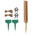 thumbnail image 1 of Postes de soporte vegetal para plantas en macetas interiores al aire libre.Coconut Palm Moss Plantas Cultivar Soporte Pole Plant Staca Trough Stick String Strings Casa Jardinería Dentro de Yard Balcón Inevent HA010386-00B, 1 of 7