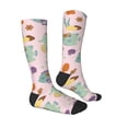 thumbnail image 4 of Lsque Fish Seahorse Printed Crew Socks Men's Women's LightWeight Thin Casual Calf Socks ,Knee High Socks,Cotton Socks, 4 of 9