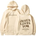 thumbnail image 1 of Pink Graphic Hoodie For Women 2024 Cute Preppy Sweatshirt Long Sleeve Drawstring Pullover Tops With Pockets, 1 of 5