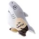 thumbnail image 4 of Simulación Animal de peluche Muñeca Dormir Almohada Peluche Tiburón Águila 36cm perfke almohada de felpa, 4 of 5