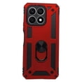 thumbnail image 1 of Funda Uso Rudo Cely Vesmir con Anillo Magnético Para Honor X8a Rojo Más 2 Micas de cristal, 1 of 5